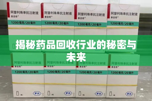 揭阳揭秘药品回收行业的秘密与未来